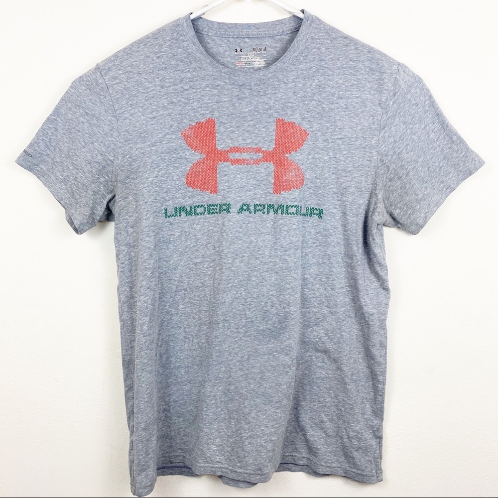 Under Armour Gray Tee‎ Shirt Size Medium